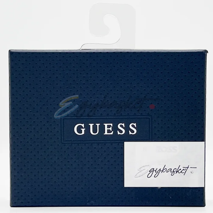 Guess Men Foldable Wallet Genuine Leather Black - Image 7