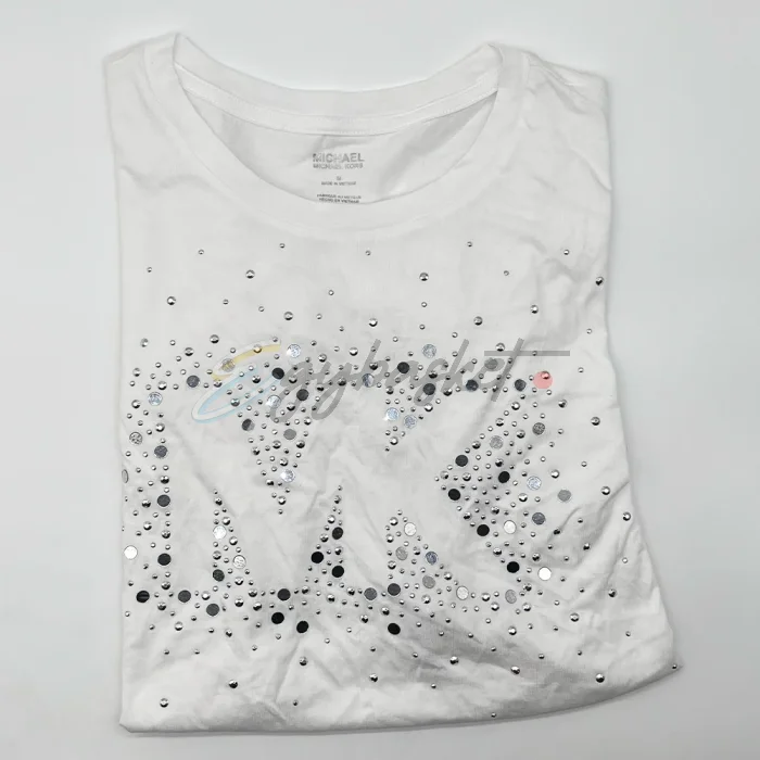 Michel Kors White shirt with studs - Image 2