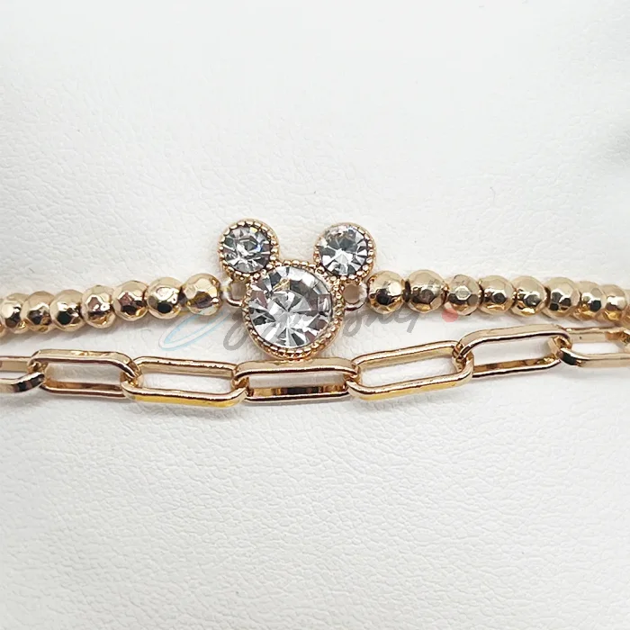 Disney Bracelet silver plated - Image 1