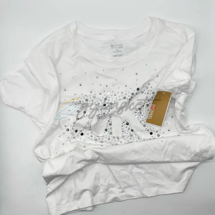 Michel Kors White shirt with studs - Image 8