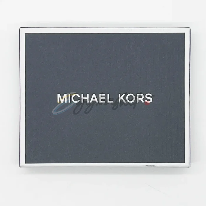 Michel Kors Men Leather Wallet Black Pattern - Image 10