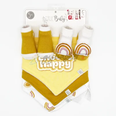 True Baby Socks and Turban Set