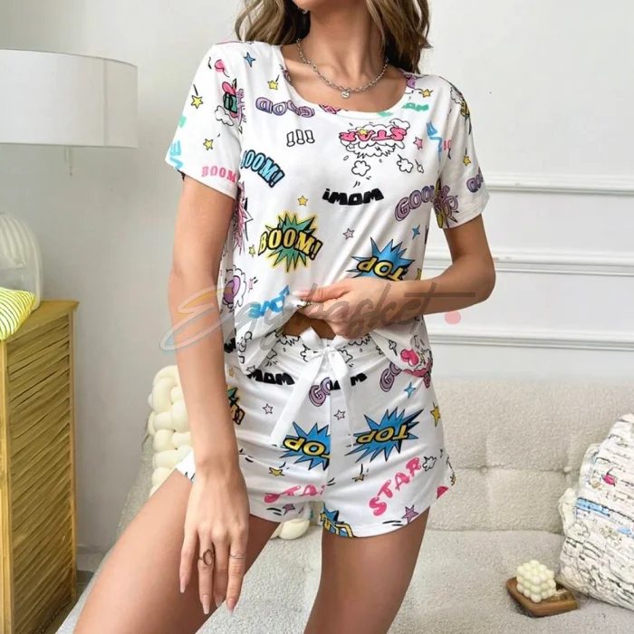 SHEIN Pajama Set Graphic - Image 6