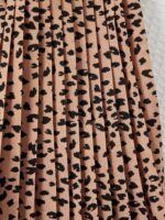 SHEIN Girls Allover Print Pleated Skirt - Image 2