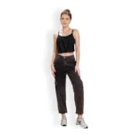 SHEIN EZwear Solid Crop Cami Top