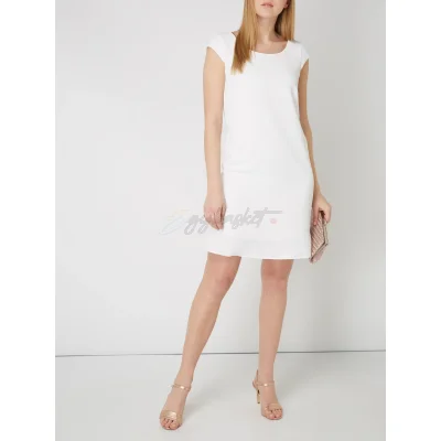 Comma delicate white sleeveless dress