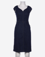 COMMA Elegant Navy Blue Dress - Image 4