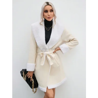 SHEIN Teddy Coat