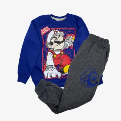 Mario Pajamas Level Up Bedtime Fun