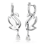 Swarovski Swan drop earrings - Image 2