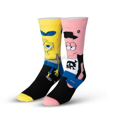Spongebob Hipsters Crew Socks