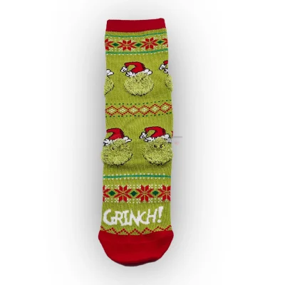Grinchmas Fuzzy Socks