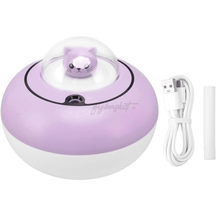 Humidifier Cute Cat Purple - Image 3