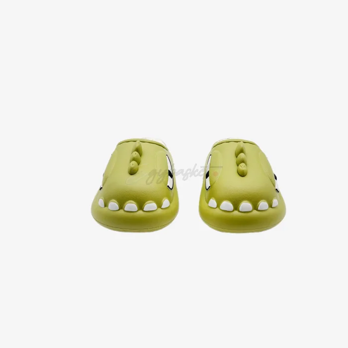 Children's Cotton Slippers Green 16 cm - Image 4
