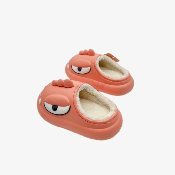 Children's Cotton Slippers Pink 18 cm - Image 3