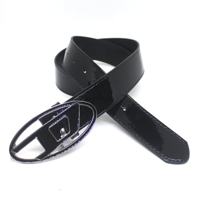 Diesel Belt Black Leather - Image 3