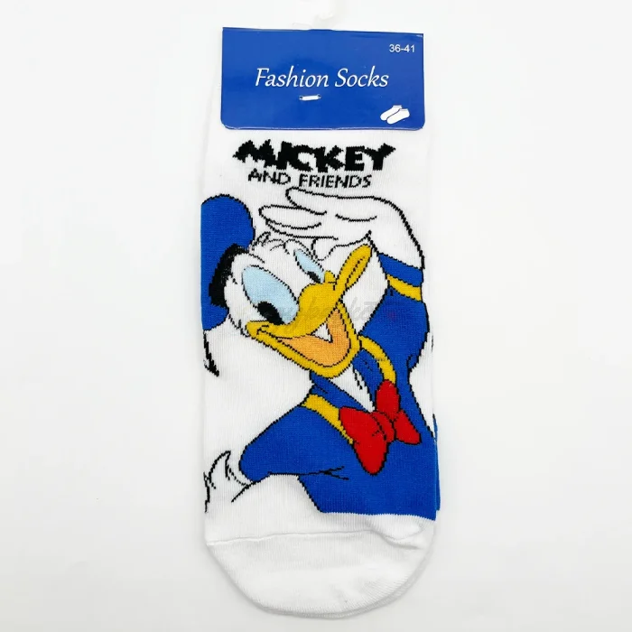 White Donald Duck Women Socks - Image 4