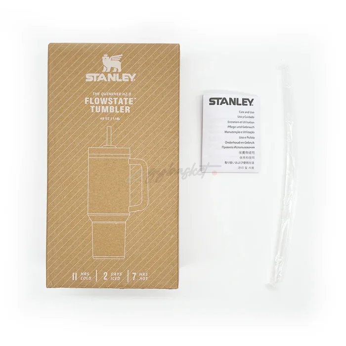 Stanley Quencher Tumbler Cup Tigerlily Plum - Image 2