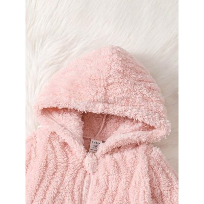 Shein Girls' Fleece Jacket