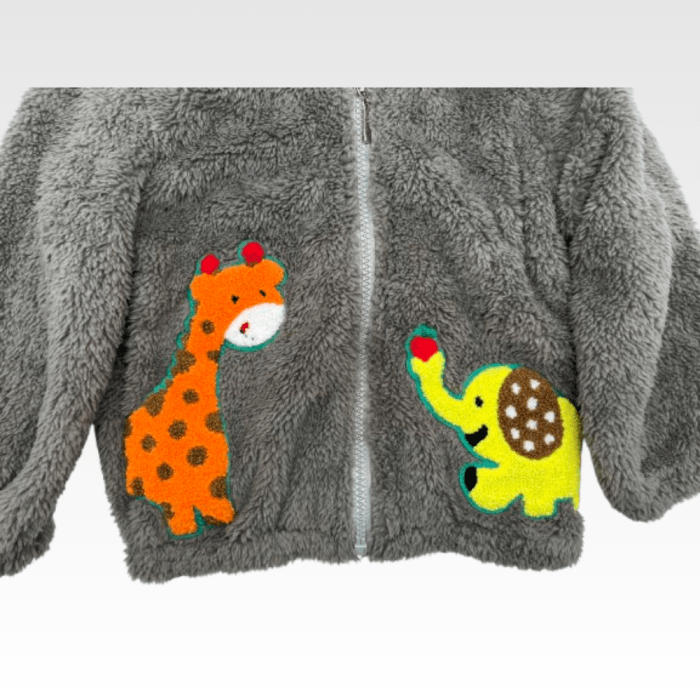 Shein Hooded Winter Fur Jacket - Image 6