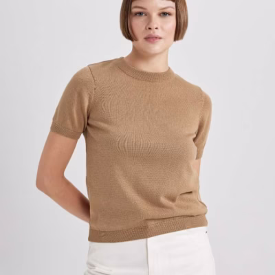 Defacto Regular Fit Crew Neck Pullover