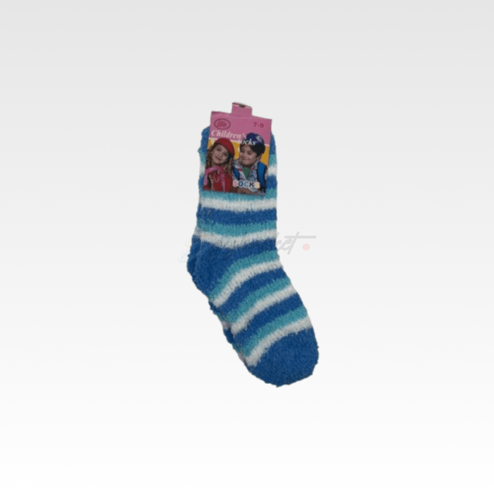 Blue Fluffy Socks - Image 2