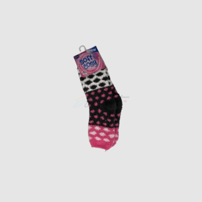 Fluffy Grey Women Socks