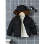 Toddler Kids Jacket Padded Fleece Hoodie