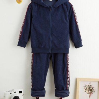 Boys Side Taping Set Sweatshirt