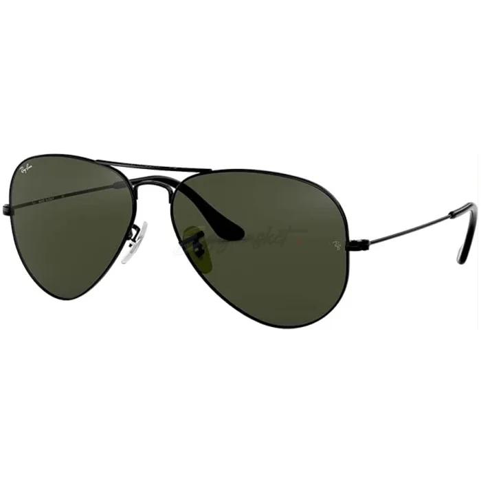 Ray ban  AVIATOR black Metal RB 3024 sunglass. - Image 1