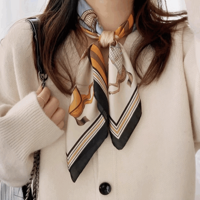 Silk Scarf Women - Image 10