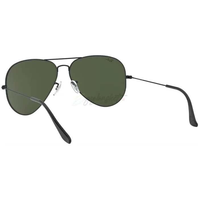 Ray ban  AVIATOR black Metal RB 3024 sunglass. - Image 2
