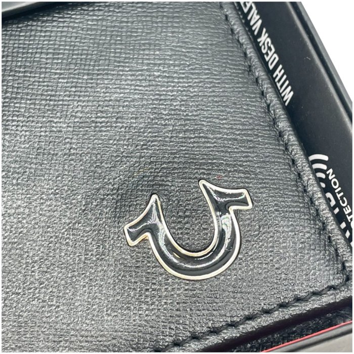 True Religion man's wallet DAKAR black leather - Image 5