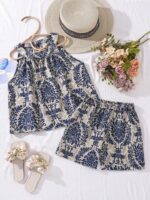 shein Tween Girl Floral Set