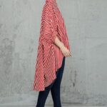 SHEIN Women’s Oversized Striped Shirt - Image 3