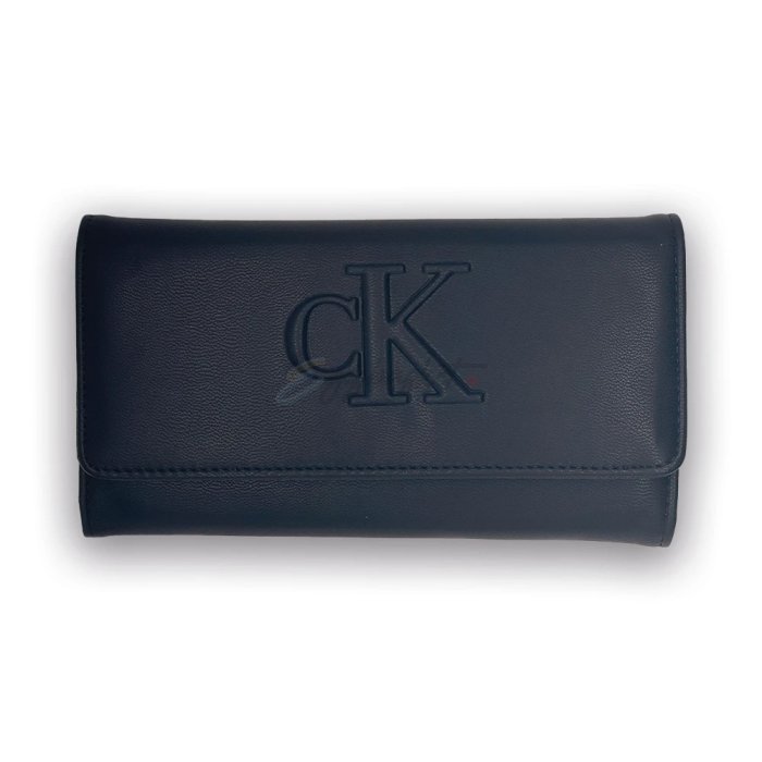 Elegant black CK wallet.