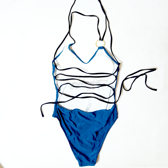 SHEIN Minimal Luxe – Ring Strap One-Piece Swimsuit - Image 2