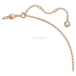 Swarovski Swan pendant Swan, Medium, Pink, Rose gold-tone - Image 4