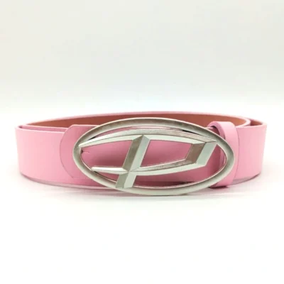 "Diesel women's Belt PINK LEATHER"