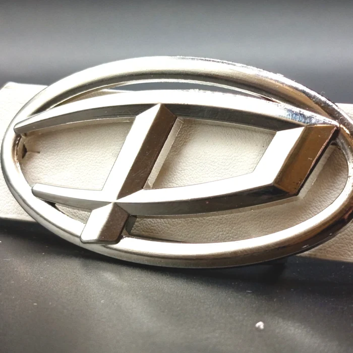 "Diesel WOMEN BELT WHITE LEATHER" - Image 2