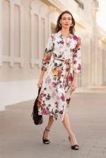 Floral Long Sleeve Dress