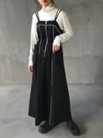 Shein Friful Colorblock Sleeveless Dress