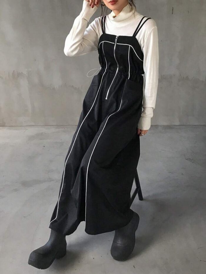 Shein Friful Colorblock Sleeveless Dress - Image 4