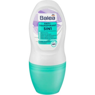 Balea Deodorant Roll On Antiperspirant 5in1 50-ml