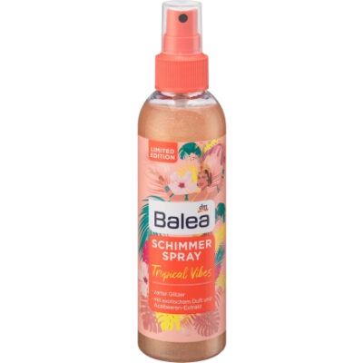 Balea Shimmer Body Spray Tropical 200-ml