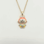 Neferu labubu Light Pink - Image 4