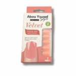 gel velvet press on short nails YS275