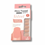 gel velvet press on short nails SH030