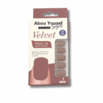 gel velvet press on short nails SH199