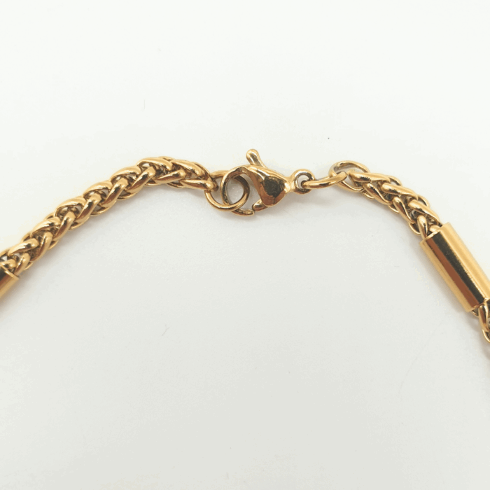 NEFERU Rope Necklace – Gold Plated Stainless Steel - Image 2